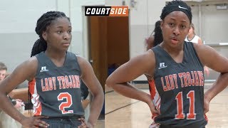 Waterloo East Girls Amanee Clark and Nia Crowley Combine for 43 Points!