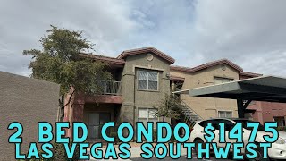 BADURA - RENTAL 2 bed 2 bath condo FOR RENT LAS VEGAS $1475 central southwest location UPSTAIRS pool