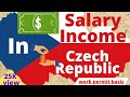 salary in czech republic। job in czech republic । income in czech ।चेक रिपब्लिक मा कति आम्दानी हुन्छ