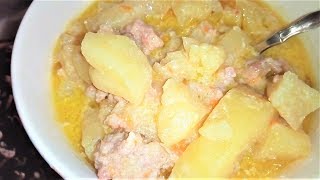 КАРТОФЕЛЬ ТУШЕНЫЙ В МУЛЬТИВАРКЕ. КАРТОШКА В СМЕТАНЕ С МЯСНЫМ ФАРШЕМ КАРТОФЕЛЬ ТУШЕНЫЙ В МУЛЬТИВАРКЕ. КАРТОШКА В СМЕТАНЕ С МЯСНЫМ ФАРШЕМ
