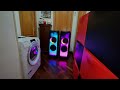 2x jbl partybox 1000 insane bass test  house shaking