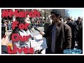 Interviewing Gun Control Protesters At March For Our Lives Protest