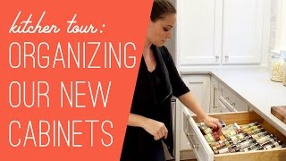 New Kitchen Cabinet Tour: What's Where?
