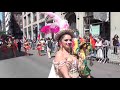 Bolivianos en el desfile de las danzas, 18 Mayo 2019.  NY, NY USA