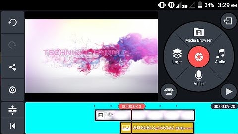 How to make intro For YouTube video kinemaster App By Technical bangla Nahid