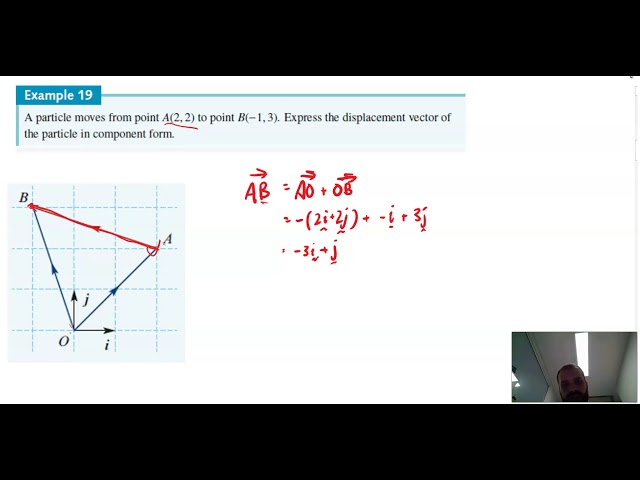 Applications of vectors displacement and velocity