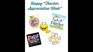 Thank You Parents during Teacher Appreciation Week