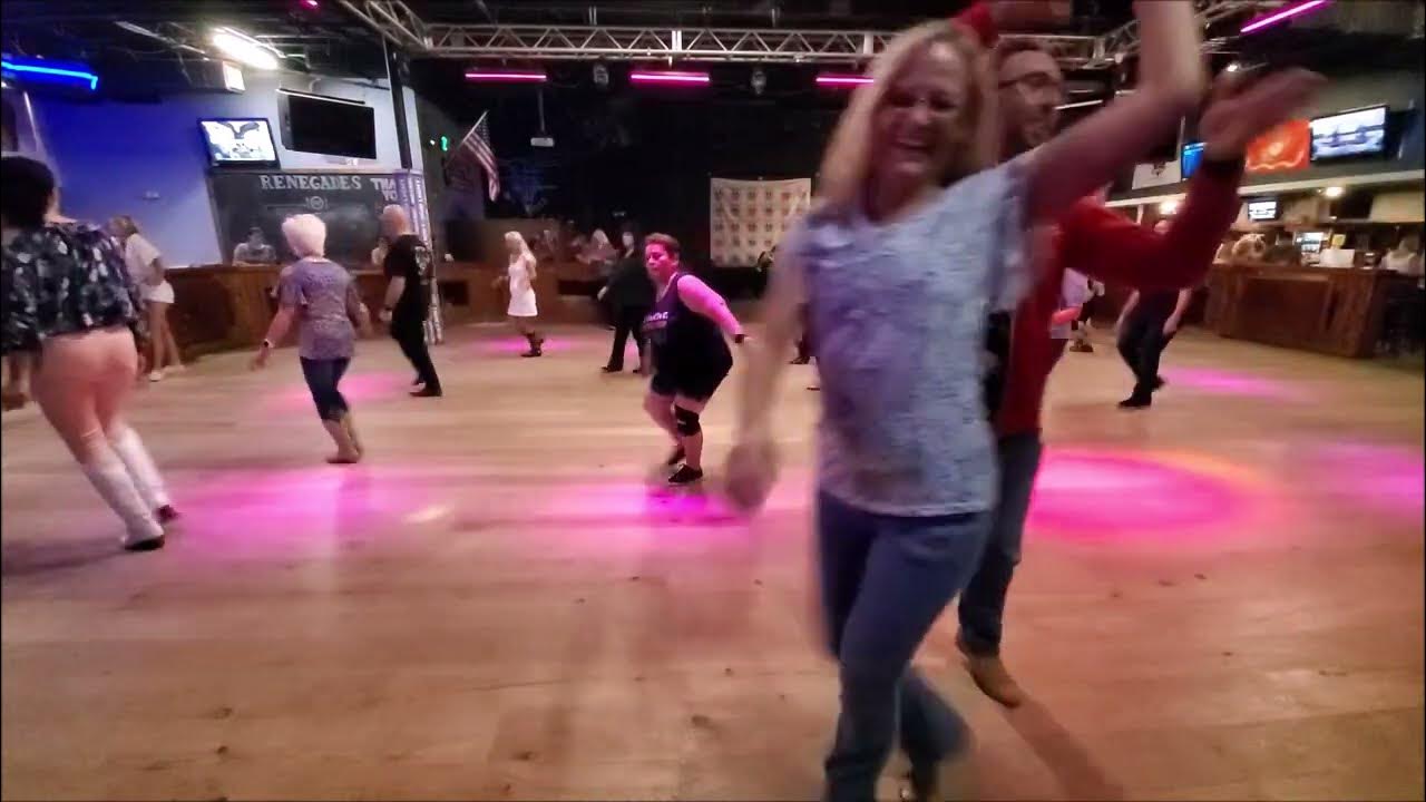 Dancing Wine, Beer, Whiskey Line Dance By Dan Albro At Renegades On 6 1