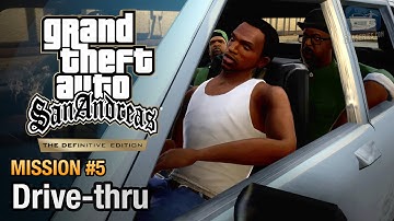 GTA San Andreas Definitive Edition - Mission #5 - Drive-thru