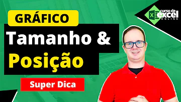 Como padronizar tamanho de gráficos no Excel?