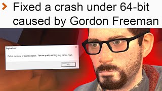 they PATCHED Gordon Freeman from TF2 😢😭