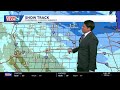 Iowa weather: Snow showers continue tonight with frigid cold moving in Saturday