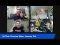 Santa Anita Late Pick 5 Preview Show- January 17th