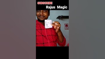 Pencil Hole Disappear in Currency Note For Tutorial Follow my YouTube channel Rajus Magic #shorts
