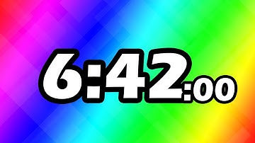 6 Minutes and 42 Second TIMER Countdown
