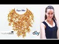 Колье из Бисера Мастер Класс «ОСЕННИЕ ВЕТВИ» Beaded necklace master class/ Ожерелье из бисера!