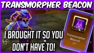 In-Game WoW Toys For REAL MONEY! Transmorpher Beacon | Only Usable One Third Of An Hour!