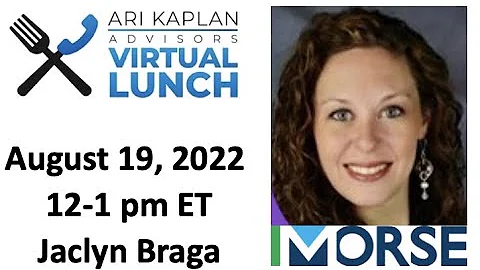 #VirtualLunch-Ar...  Kaplan interviews Jaclyn Brag...
