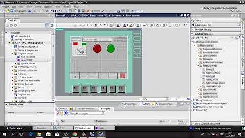 TIA PORTAL Buttons - and Switches / RotarySwitches / PilotLights