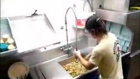 Industrial Grade Garbage Disposal In Action