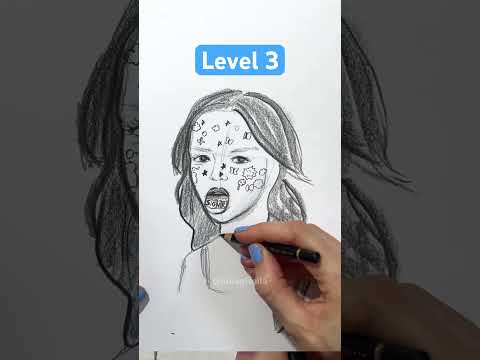 BEGINNER vs. PRO drawing Olivia Rodrigo 😳 *hUmBLe tWeRkiNg* | JULIA GISELLA