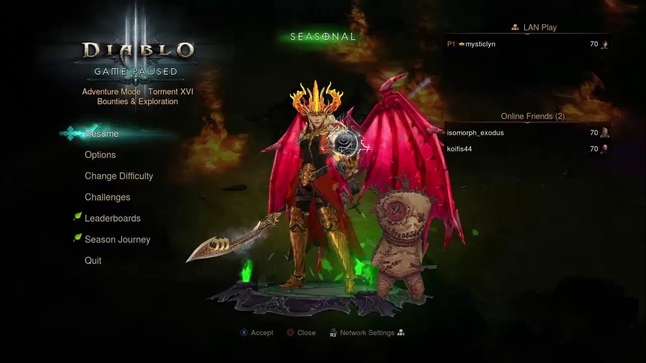 DIABLO III S26 + Wizard + Firebirds Set + Farming YouTube