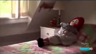 Video thumbnail of "La historia de Annabelle la muñeca poseída."