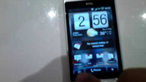 HTC Hero Speed on Flicking through Pages
