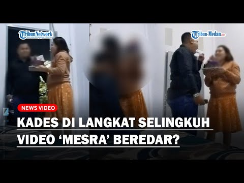 BIKIN MALU, Kades di Langkat Diduga Selingkuh dengan Istri Orang, Video Mesra Beredar