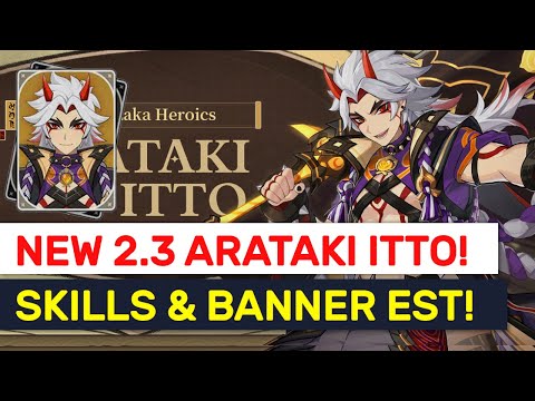 Genshin Impact 2.3 Guia de Ataki Itto: Materiais de Ascensão