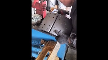Truck Brake Pads Riveting Process