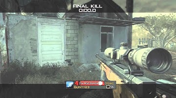 MW3 - Sniping In SnD Flawless