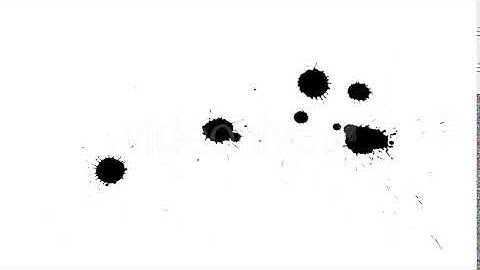 Ink Drops on Dry Paper 06 | Stock Footage - Envato elements