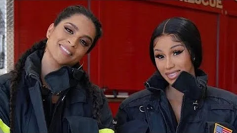 Lilly Singh And Cardi B Train To Be Fire Fighters On New Episode Of Cardi Tries #cardib #lillysingh