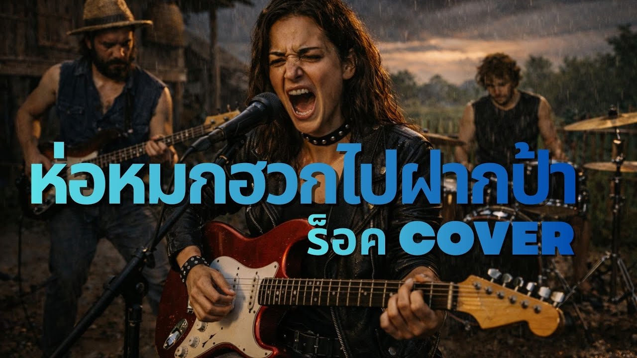 ห่อหมกฮวกไปฝากป้า (ลำเพลิน วงศกร x เต๊ะ ตระกูลตอ) ROCK COVER | Isan Dance Rock Live