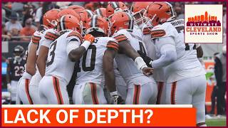 How concerned should fans be about the LACK OF DEPTH at certain areas on the Browns' roster