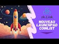 Zklink  nouvelle vente coinlist