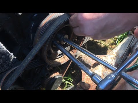 removing-the-crank-pulley-harmonic-balancer-on-a-1.8t-audi-volkswagen