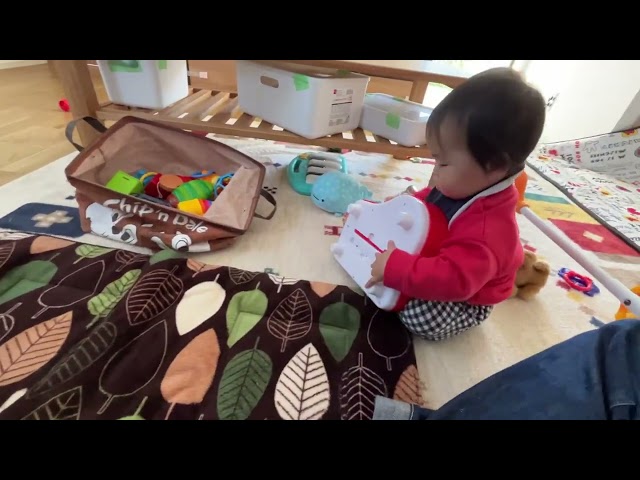 [癒し]ピアノを弾く赤ちゃん