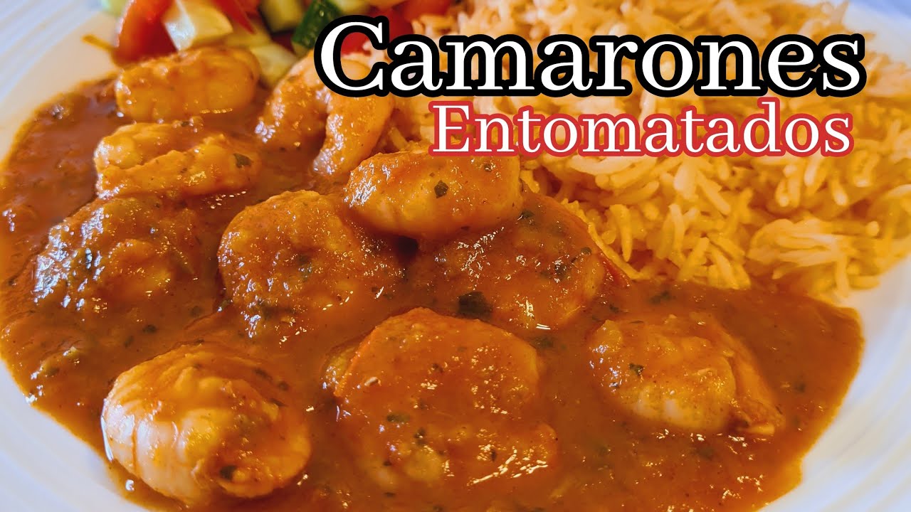 Descubrir 94+ imagen camarones entomatados receta