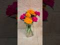 DAY wool flower craft idea #diy #trending #shortsfeed