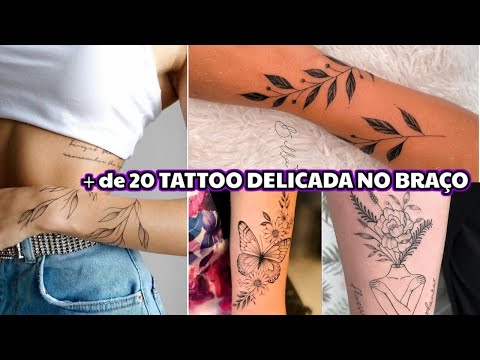 20 TATUAGENS FEMININAS PARA MÃOS 