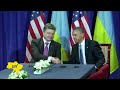 Obama Backs Poroshenko: Ukraine's new leader meets American counterpart in Poland