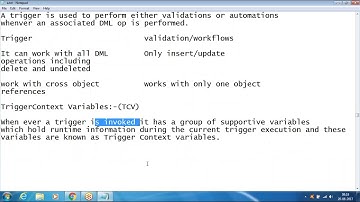 Salesforce Triggers Part-1