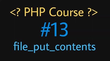 Telegram Bots || #13 file_put_contents