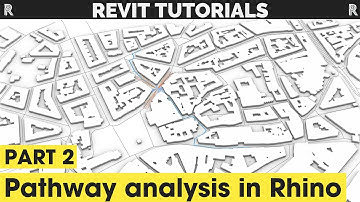 Pathway analysis in Rhino  | Rhino and Grasshopper | Part 2