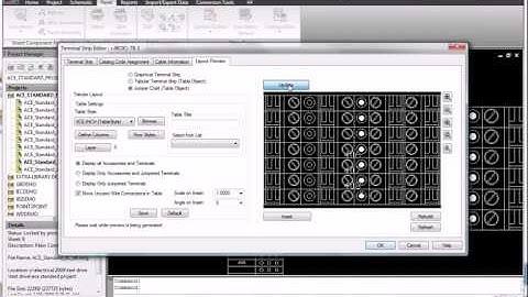 AutoCAD Electrical 2010 Projeto Terminal