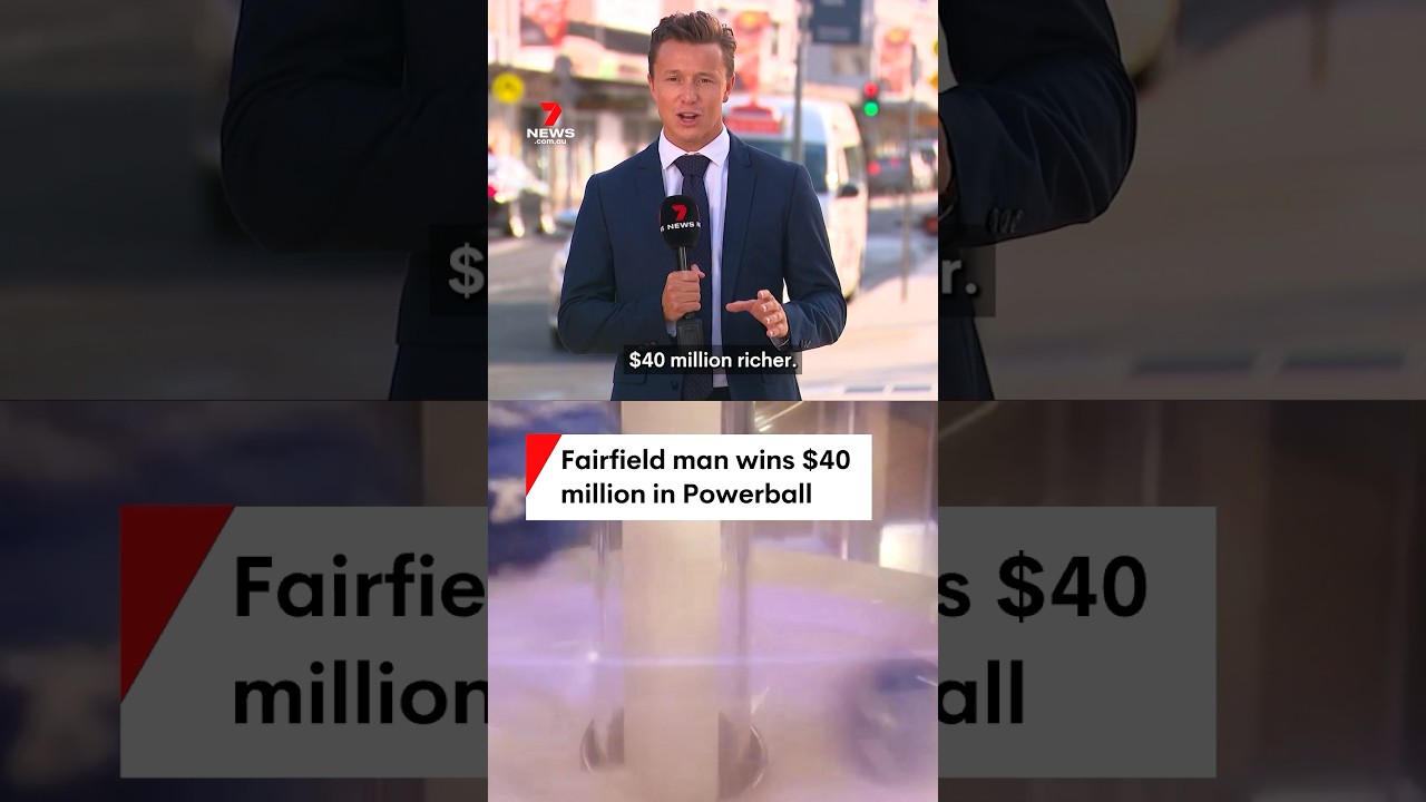 Sydney man wins $40 million in Powerball draw