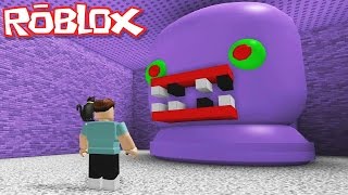 Roblox Adventures / Escape The CraftedRL Obby / Escaping the Evil Purple Monster!