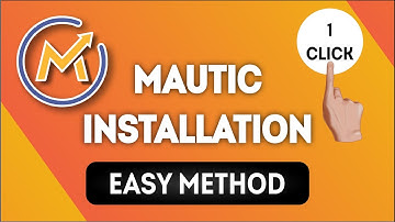How to install mautic with one click | EASIEST WAY